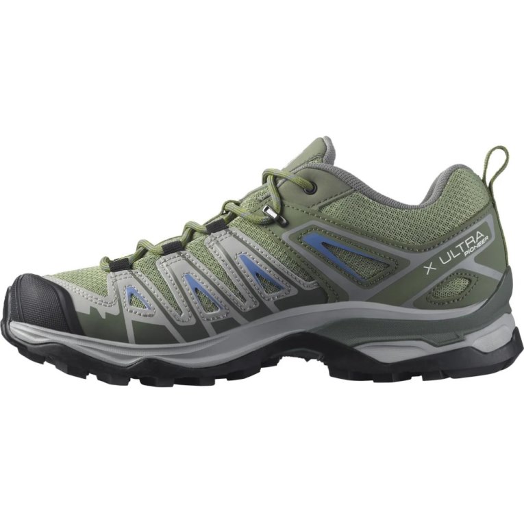 Olive Salomon X Ultra Pioneer Women's Hiking Shoes | IE OS0329